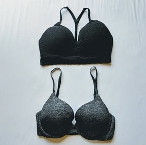 Two VS Pushup Bras